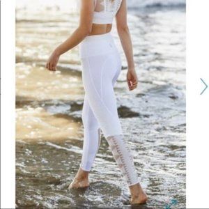 Free People Lace Detail Leggings